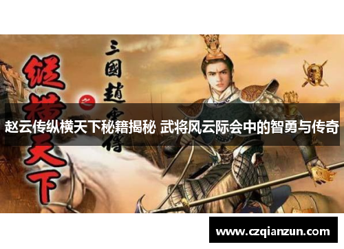 赵云传纵横天下秘籍揭秘 武将风云际会中的智勇与传奇